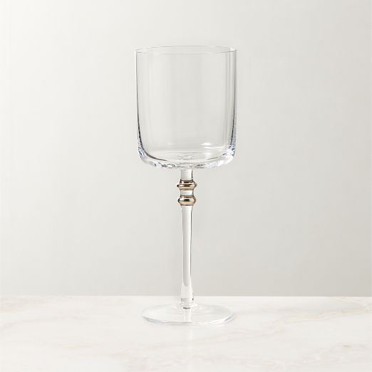 Olivia Clear White Wine Glass