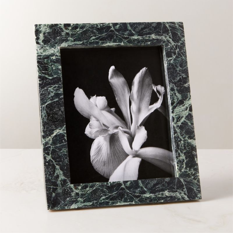 View Ollara Green Marble Picture Frame 8''x10'' details