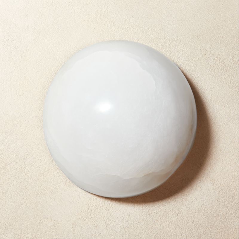 Ollina Indoor/Outdoor Alabaster Wall Sconce 6" - image 2 of 5