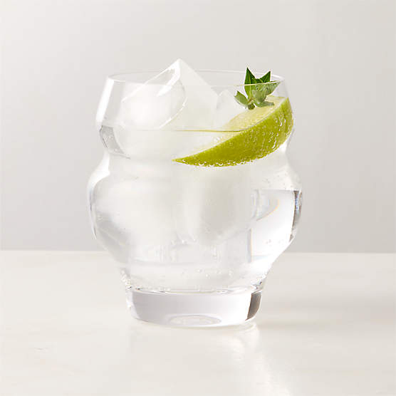 Omari Clear Double Old-Fashioned Glass