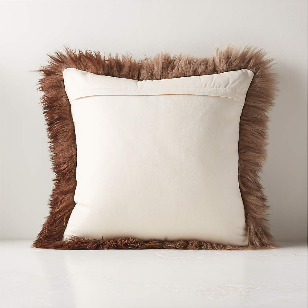 Ombre shop fur pillow