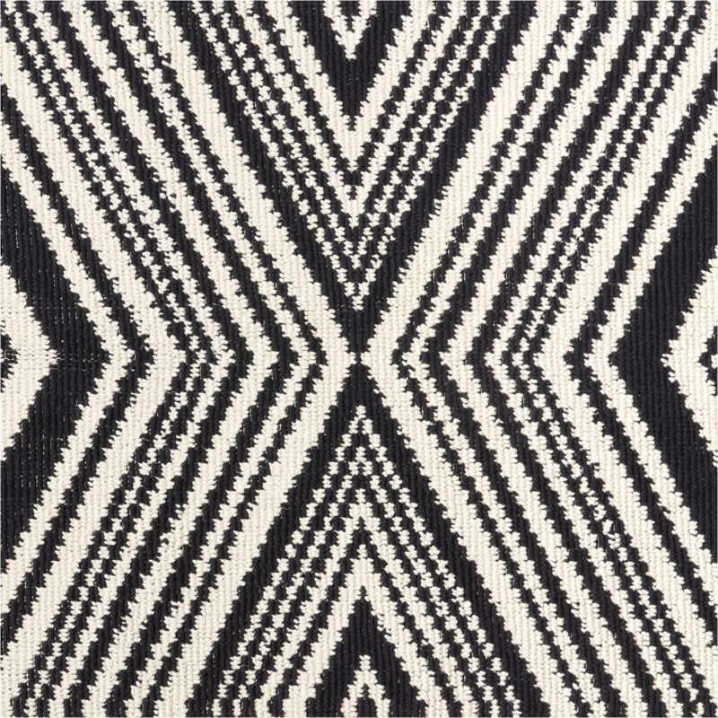 Onca Black and White Bath Mat 24"x36" by Kravitz Design - image 2 of 4