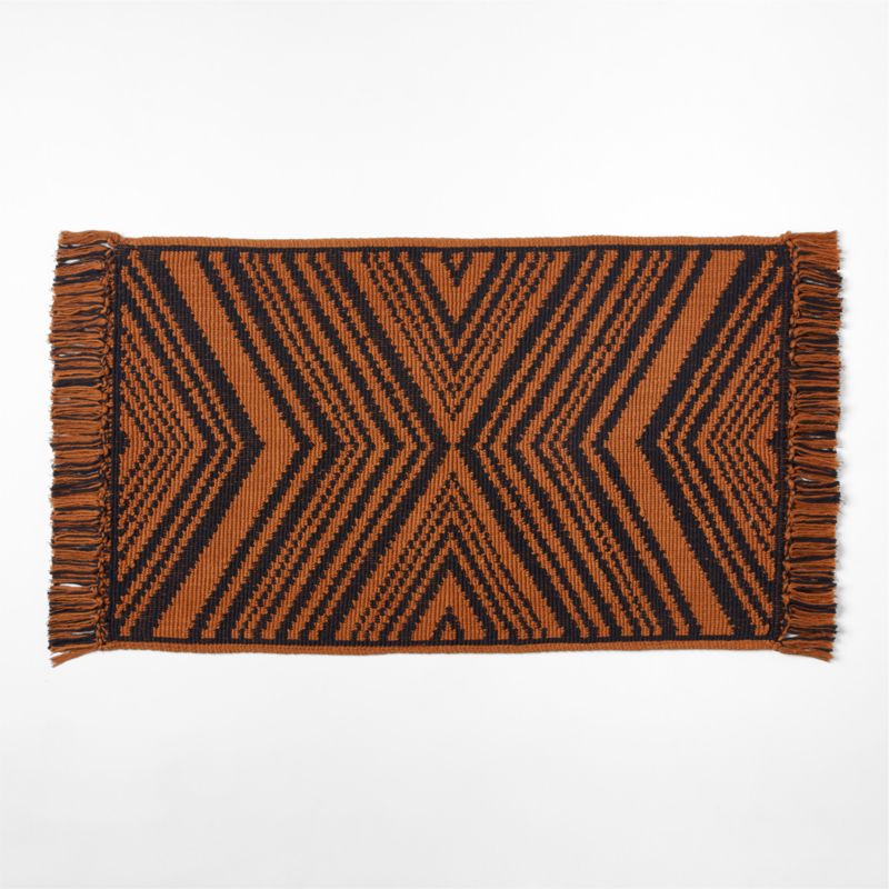 View Onca Tawny and Black Bath Mat 24"x36" by Kravitz Design details