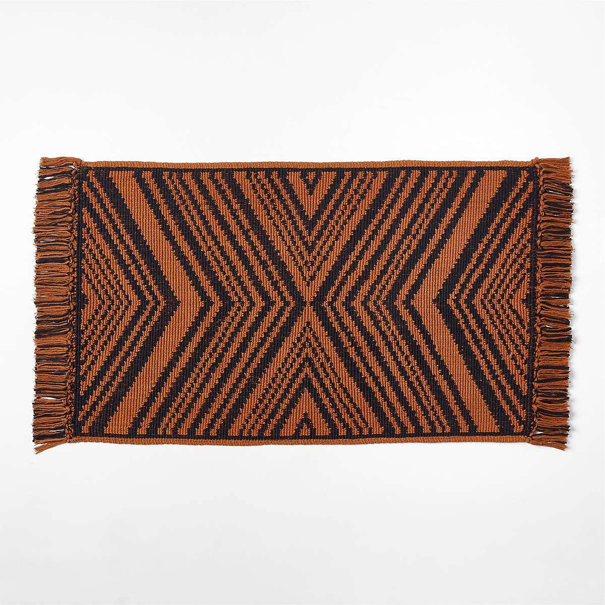 Onca Tawny and Black Bath Mat 24"x36" by Kravitz Design | CB2 Canada
