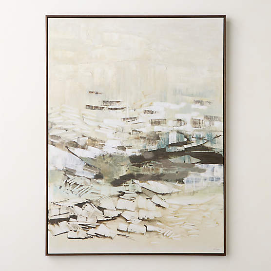 'Ondula' Framed Wall Art 48"x64"