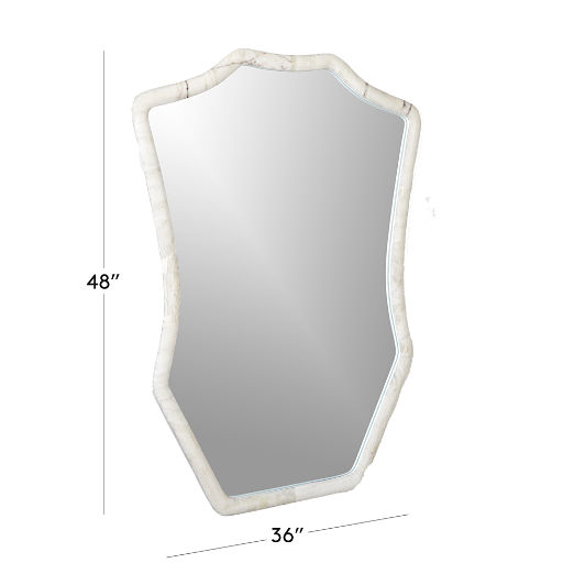 Onyx Framed Wall Mirror 36"x48"