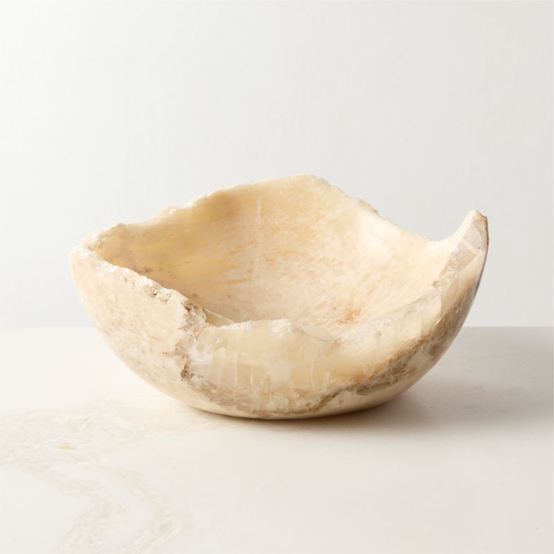 Onyx Raw Edge Stone Bowl - image 5 of 14