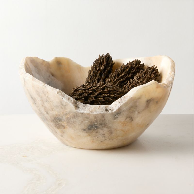 Onyx Raw Edge Stone Bowl - image 2 of 14