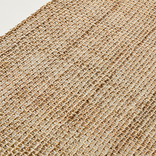 Open Weave Natural Table Runner 14"x120"