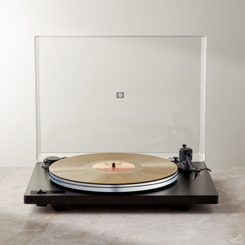 Orbit Plus Black Turntable with Built-In Pre Amp - image 1 of 2