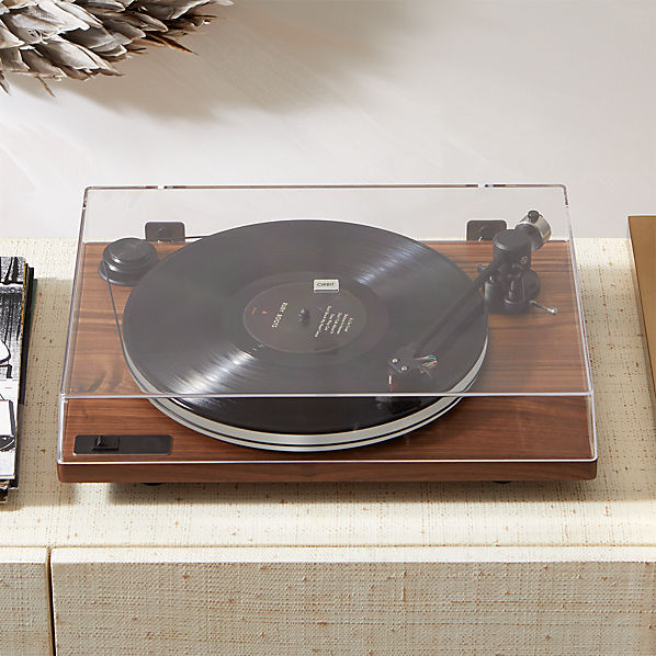 built in record player
