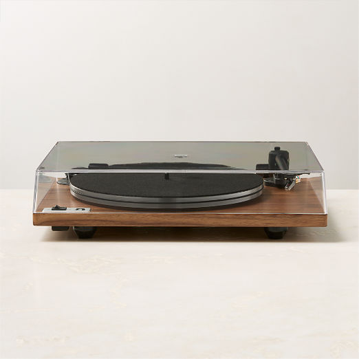 Orbit Plus (Gen 2) Walnut Turntable With Built-In Pre Amp