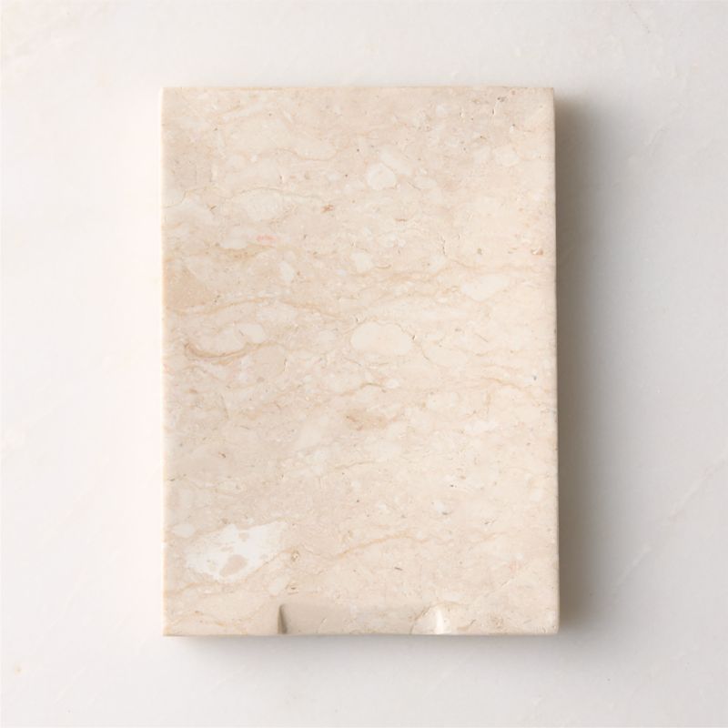 Orcino Ivory Marble Spoon Rest - image 3 of 5