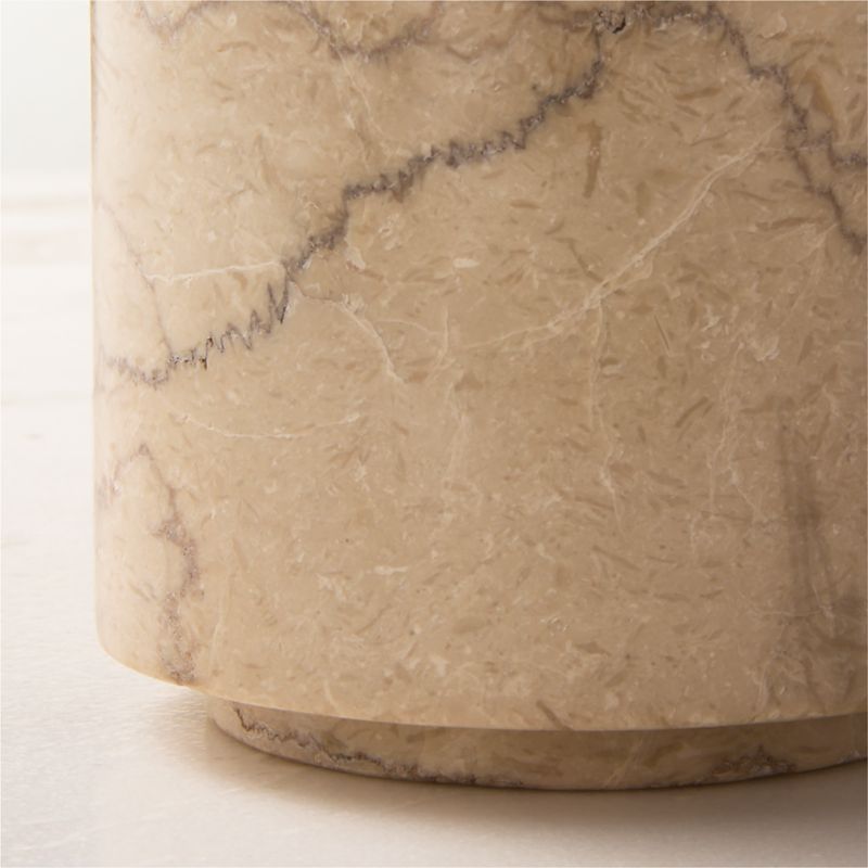 Orcino Ivory Marble Wine Chiller - image 1 of 5