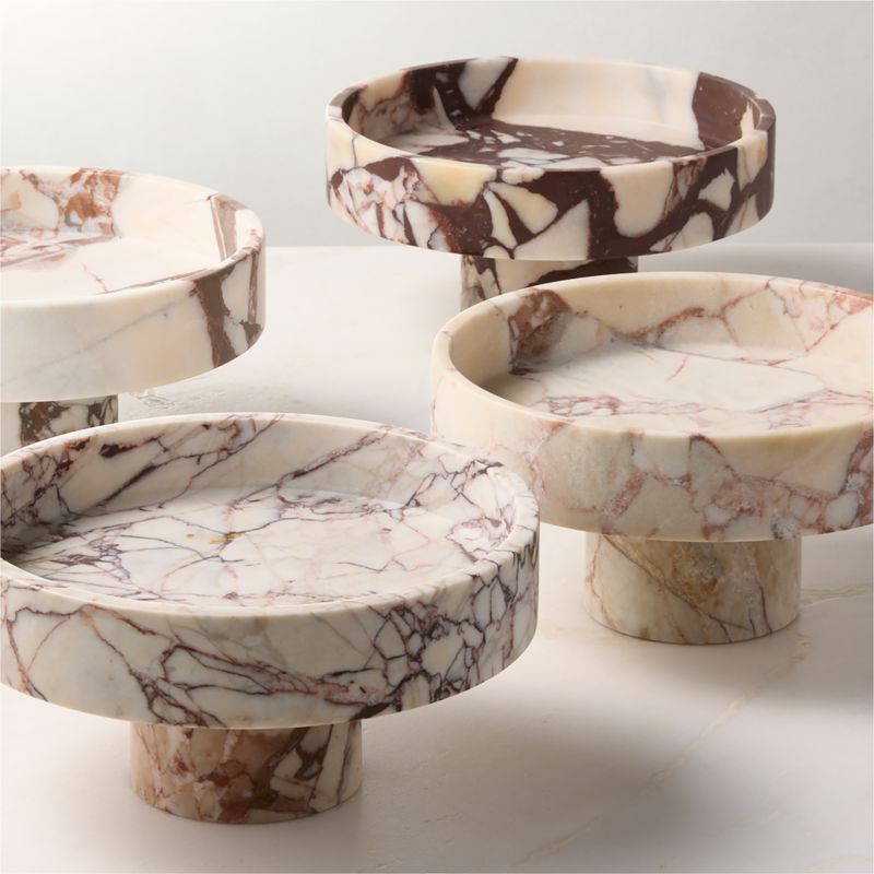 Orcino White Marble Fruit Bowl - image 3 of 5