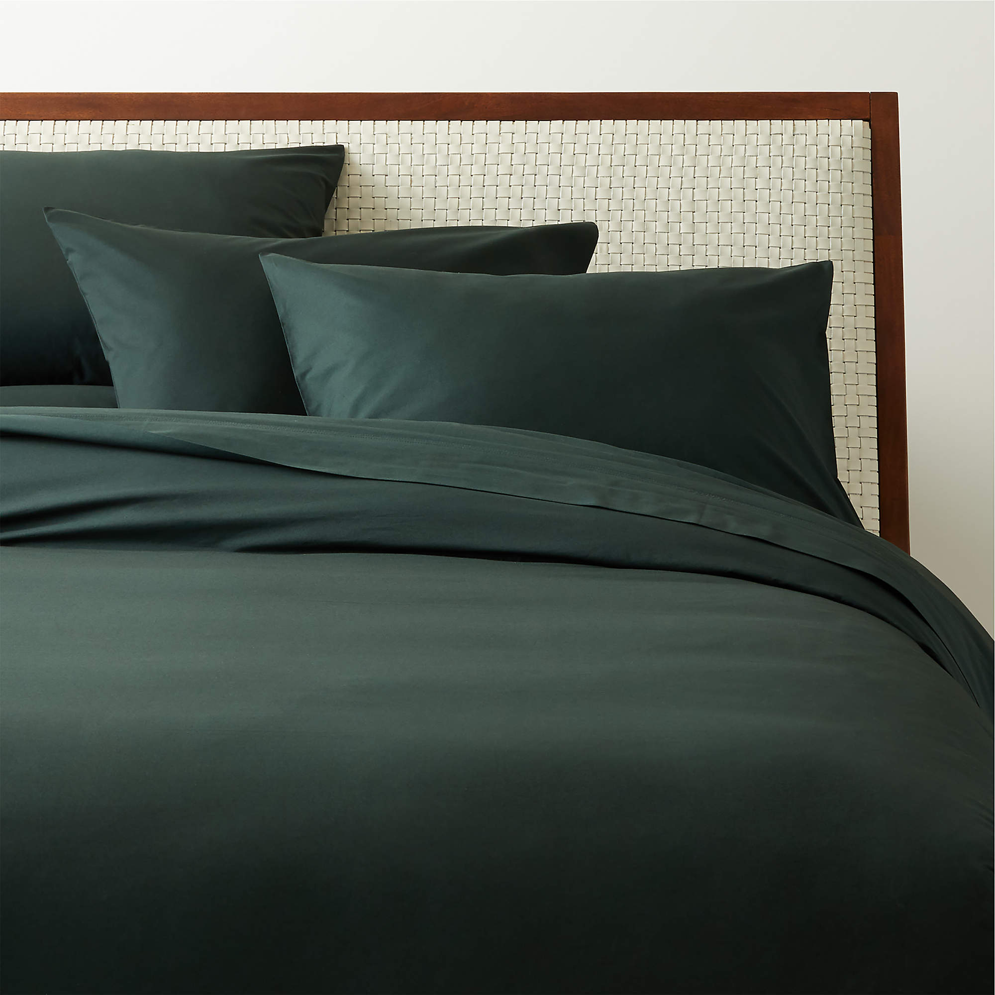 4 Piece Bedding Set King size Charcoal Grey color discount 400TC 100% Organic cotton