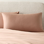 Classic Organic Cotton Sateen 520 Thread Count Dark Taupe King Pillow Shams Set of 2