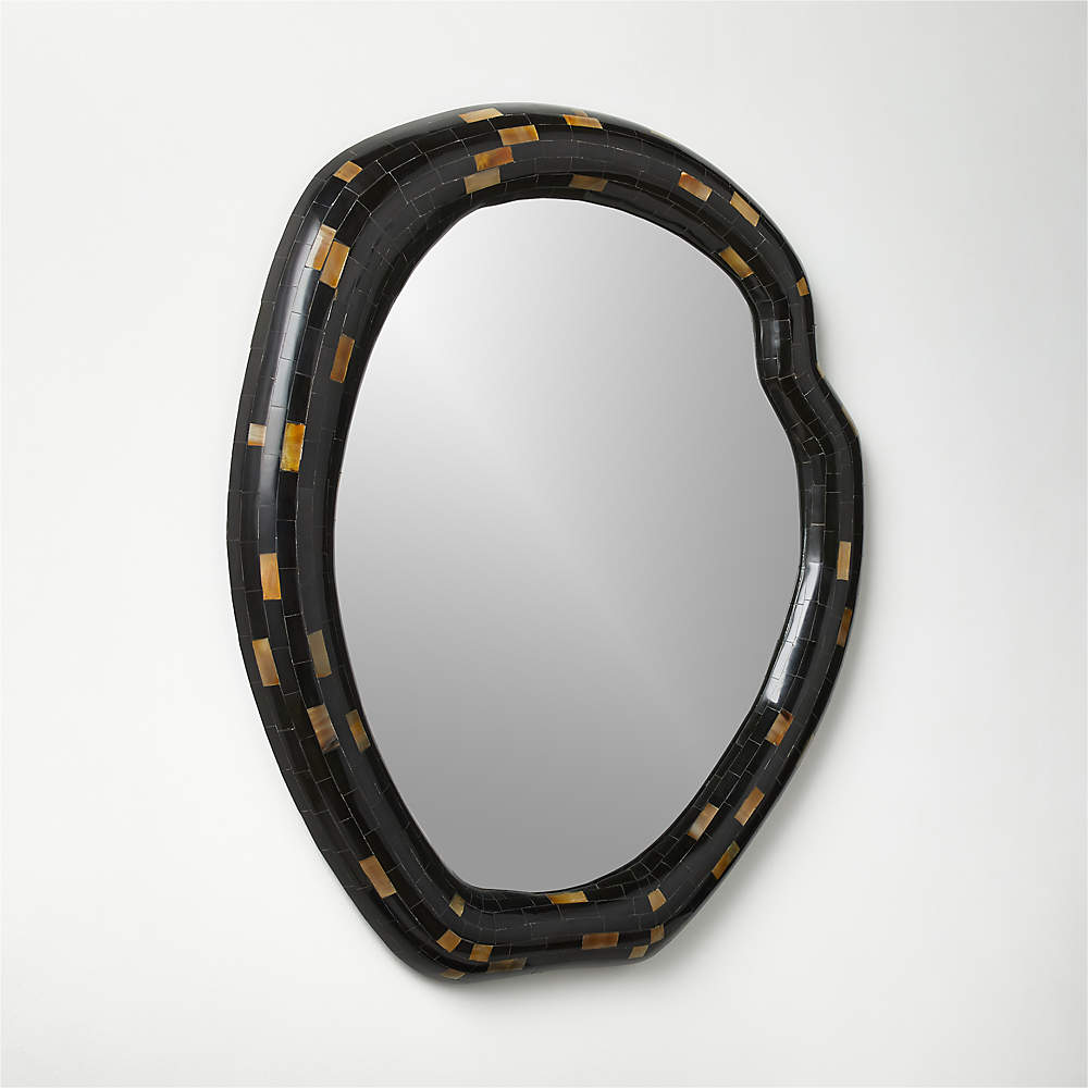 Mirror Round Black 70 cm with Metal Frame | Picture frames, photo walls,  posters and gifts
