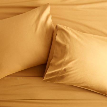 Organic Camel Hair Percale Sheet Sets Cb2 Canada