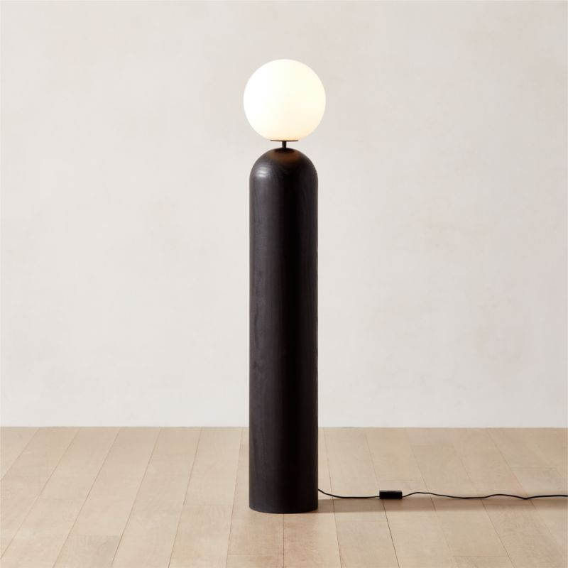 Orders wooden floor lamp base