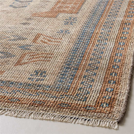Orin Hand-Knotted Brown Wool Area Rug