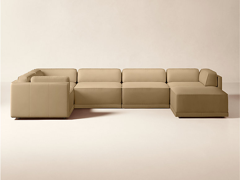 Oriole Leather Sectional Collection