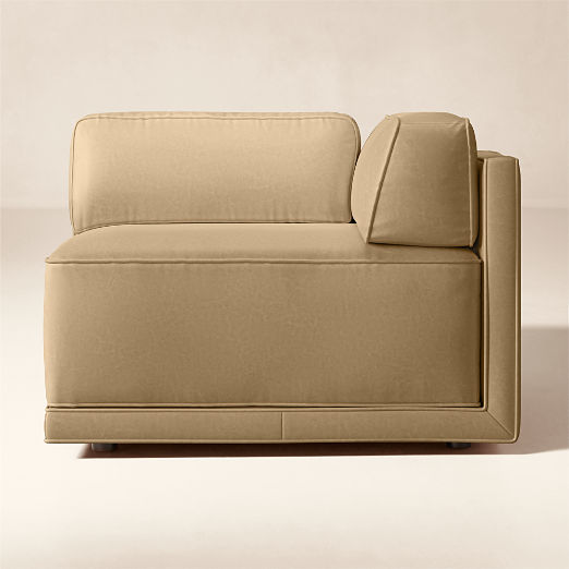 Oriole Leather Corner Chair