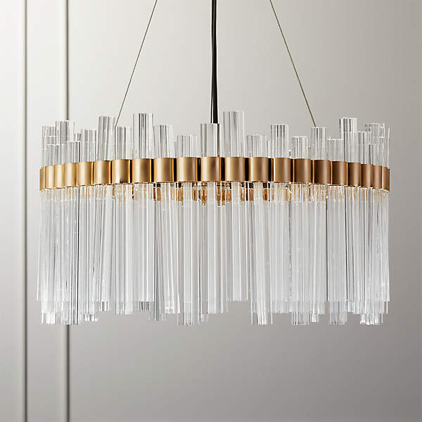 Orion Modern Glass Crystal Chandelier, Which Crystal Is Best For Chandelier
