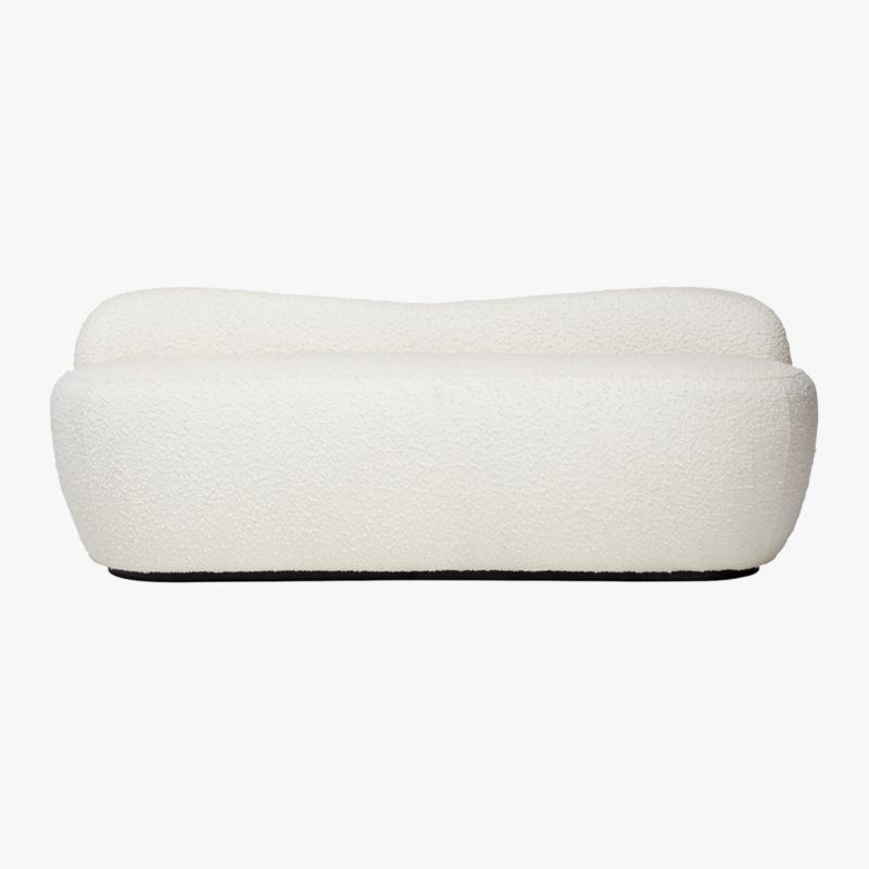 Orleans 62" Warm White Boucle Upholstered Bench - image 6 of 15