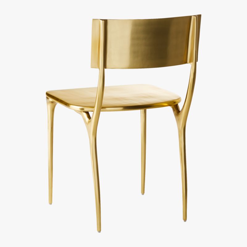 Oro gold dining discount chair