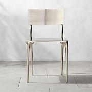 Gigi Polished Stainless Steel Floor Lamp