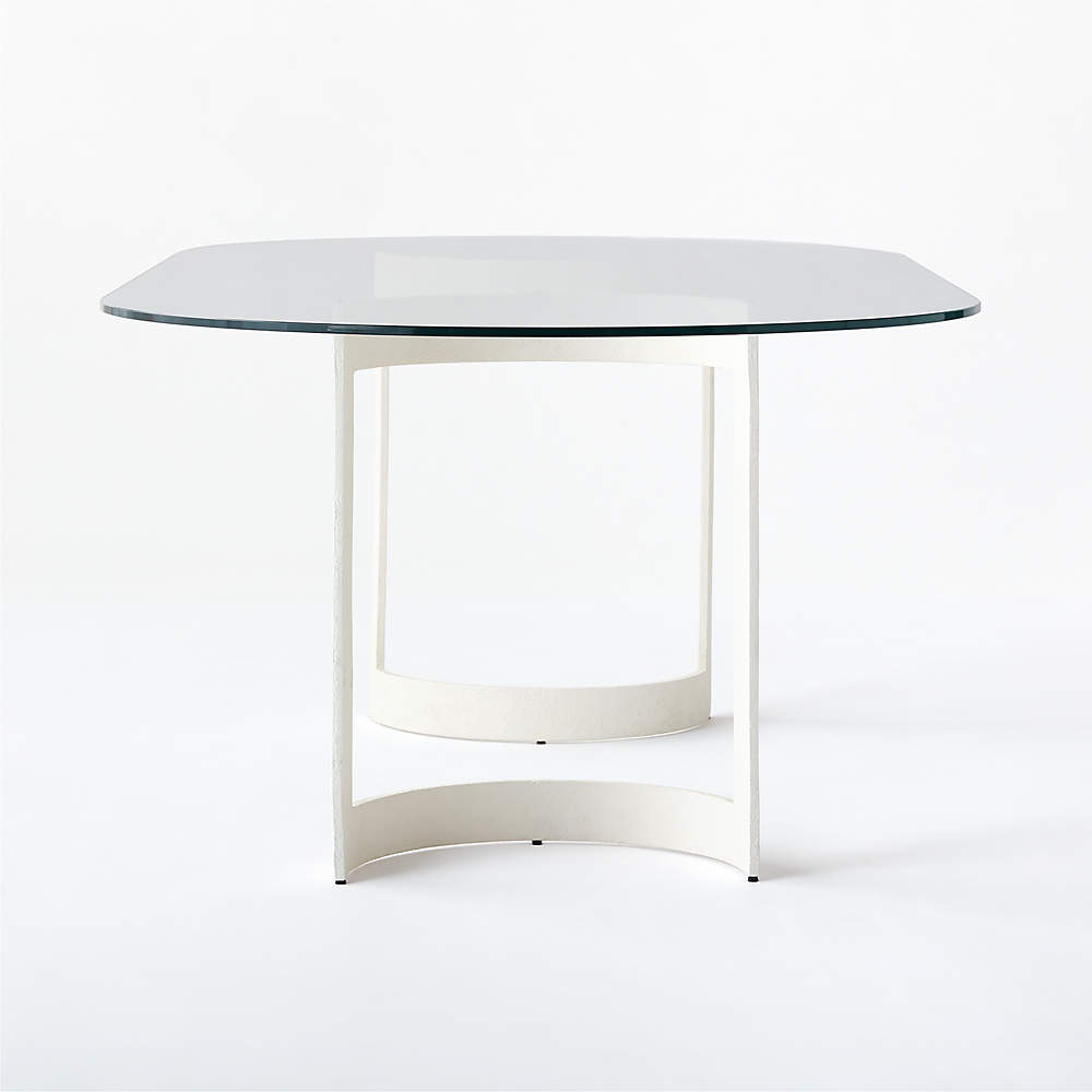 orrin white oval dining table