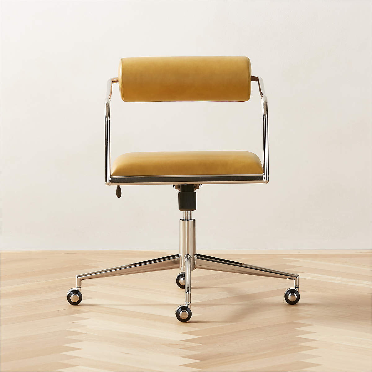 Orsen Saddle Leather Office Chair 