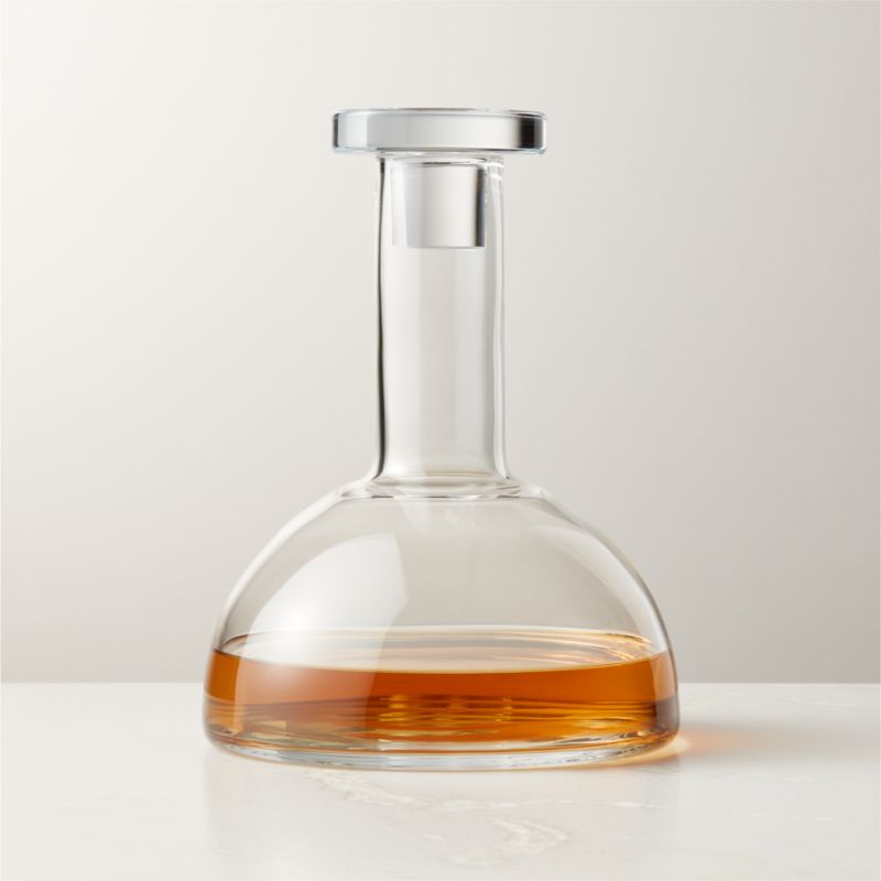 Sofia Short Wide Wine Decanter by Gianfranco Frattini - image 1 of 9