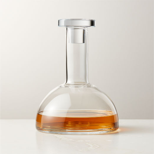 Sofia Short Wide Wine Decanter by Gianfranco Frattini