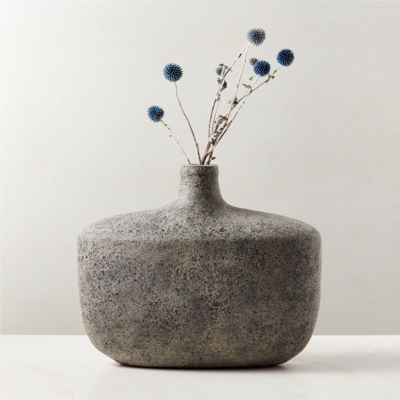 Orson Grey Terracotta Vase - image 0 of 6