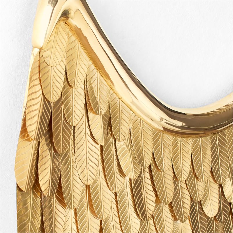 'Ortuno Wings' Unlacquered Brass Wall Art - image 3 of 4