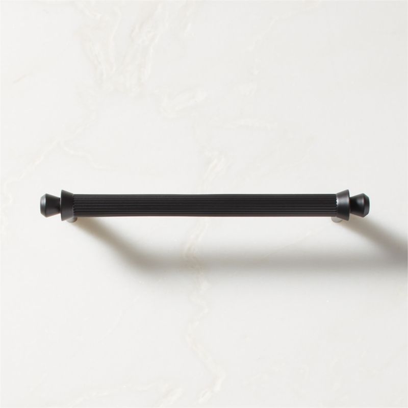 Orvietto Modern Black Modern Handle 6" + Reviews CB2