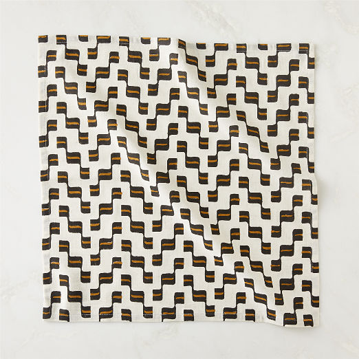 Osric Block Print Cloth Napkin