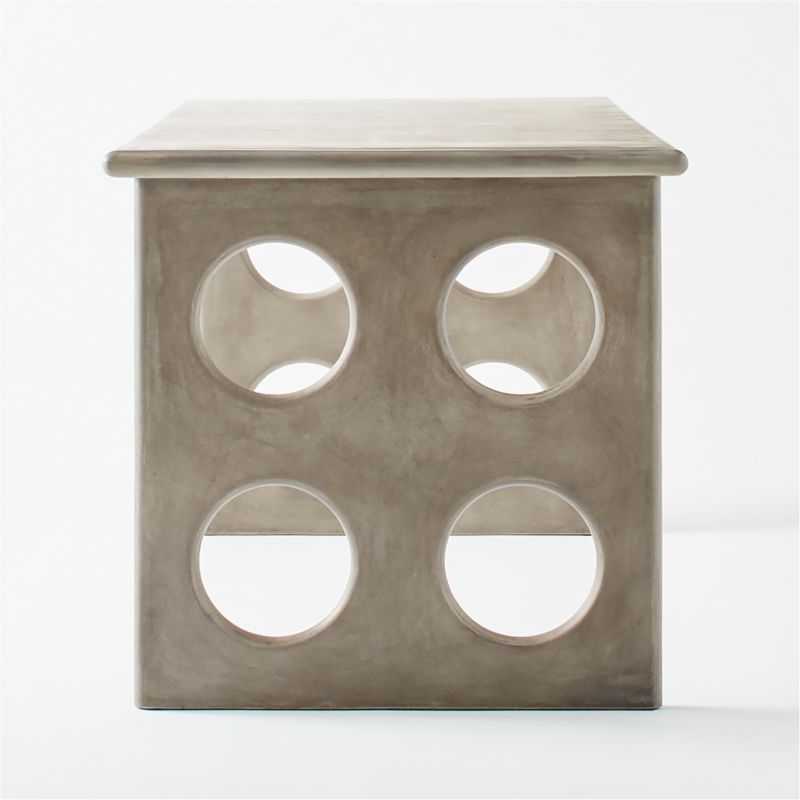 Otto Grey Concrete Desk - image 6 of 10