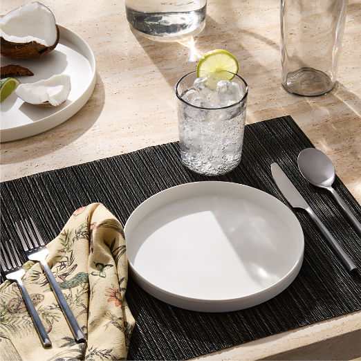 Rush 20-Piece Brushed Silver Flatware Set