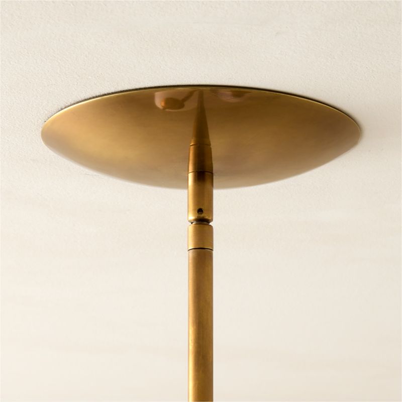 Ovate Glass Pendant Light 17.7" - image 3 of 7