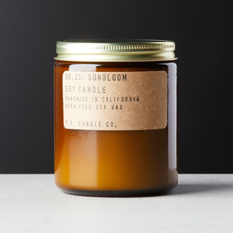 P F Candle Co Sunbloom Soy Candle 7 2 Oz CB2