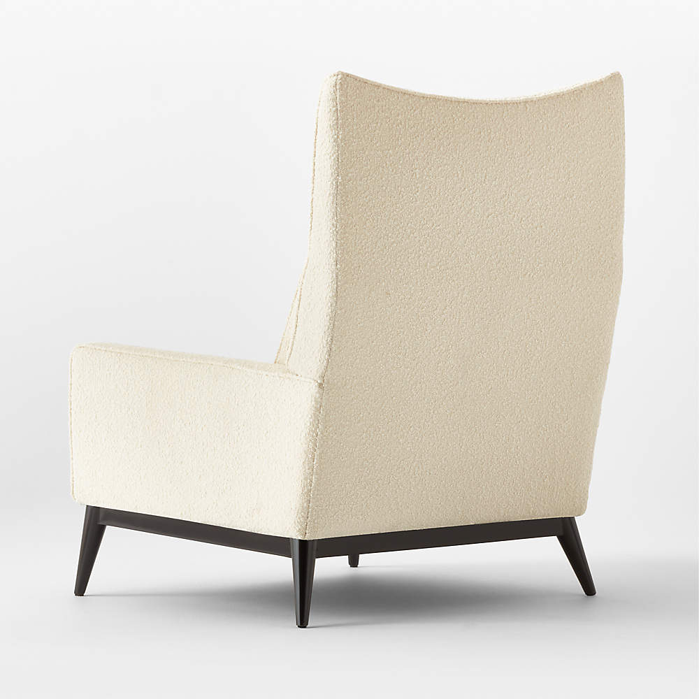 Cb2 discount wingback chair