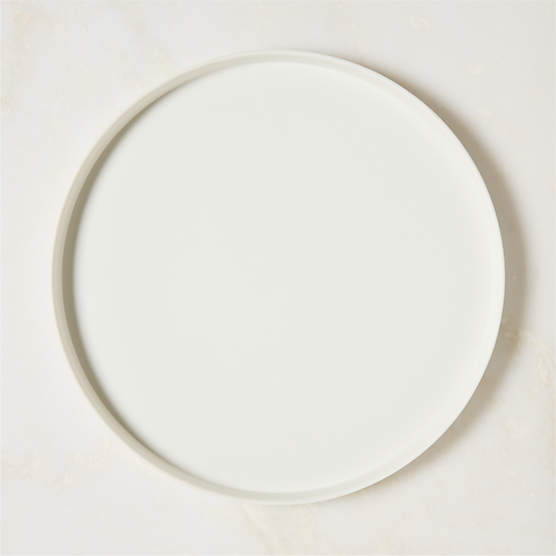 Palacio White Melamine Dinner Plate