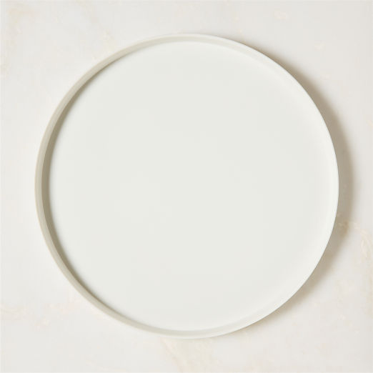 Palacio White Melamine Dinner Plate