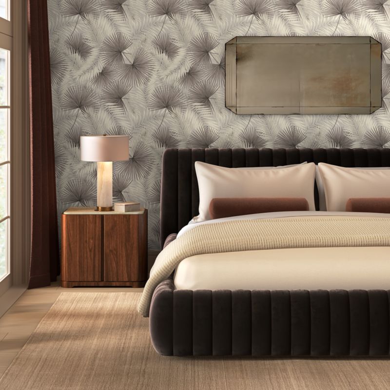 Palm Leaf Neutral Wallpaper - image 2 of 4