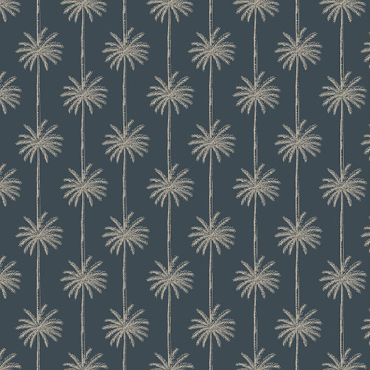 Palm Trees Blue Wallpaper