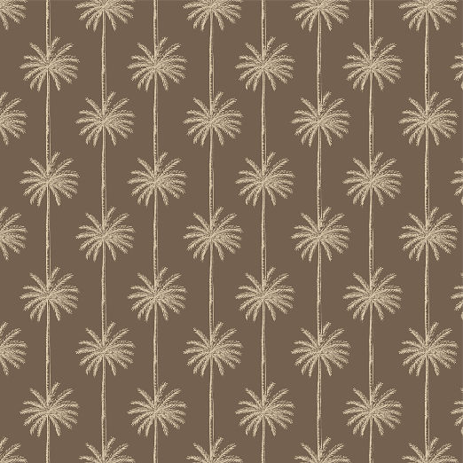 Palm Trees Brown Wallpaper