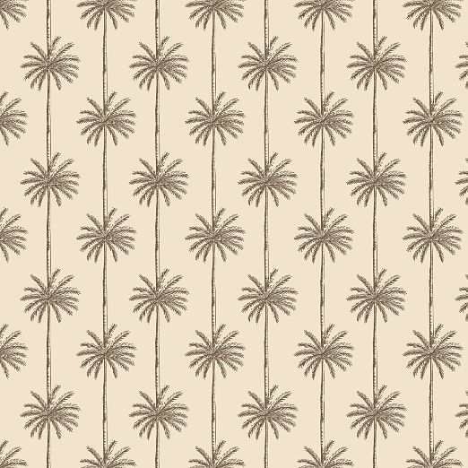 Palm Trees Neutral Wallpaper